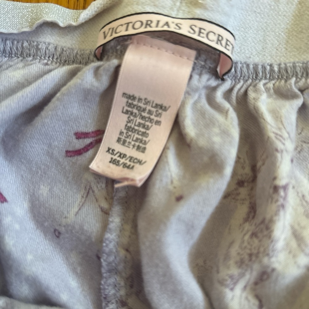 Victoria's Secret Purple Reindeer Pajama Pants - Picture 4 of 7